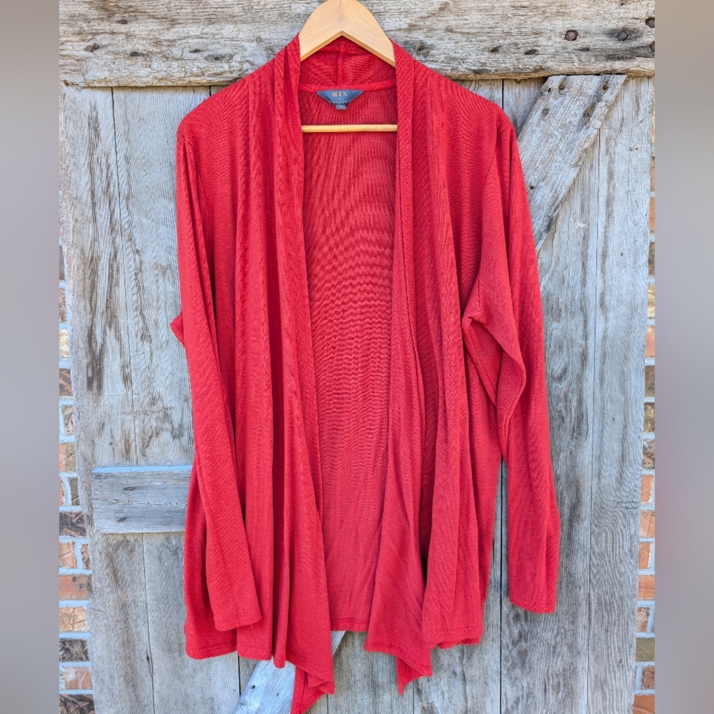 Mix By 41 Hawthorn Women's Open Front Cardigan Sweater